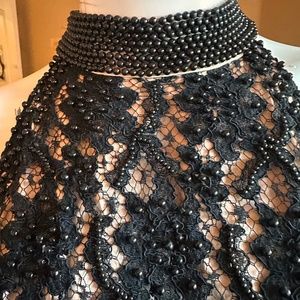 Vintage hand beaded gown